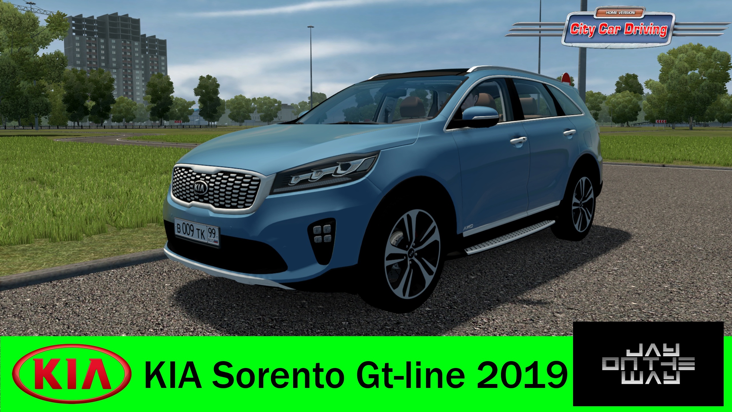 City Car Driving 1.5.9 - Kia Sorento Gt line 2019